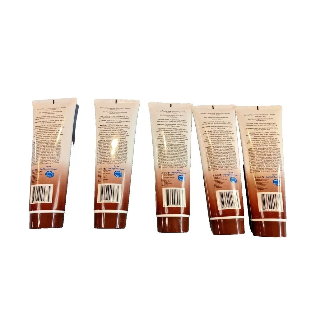 5 Dermasil COCOA BUTTER Moisturizing Body Lotion 8 FL OZ